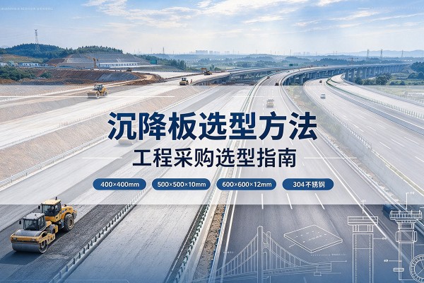台山沉降板选择方法