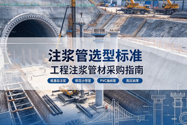 台山注浆管选型标准