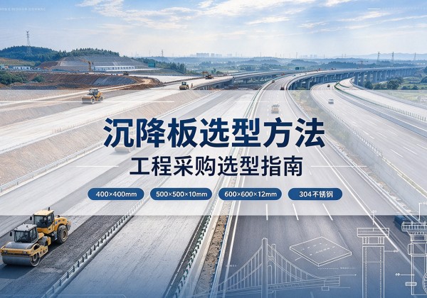 台山沉降板选择方法