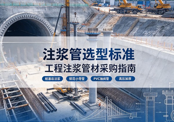 台山注浆管选型标准